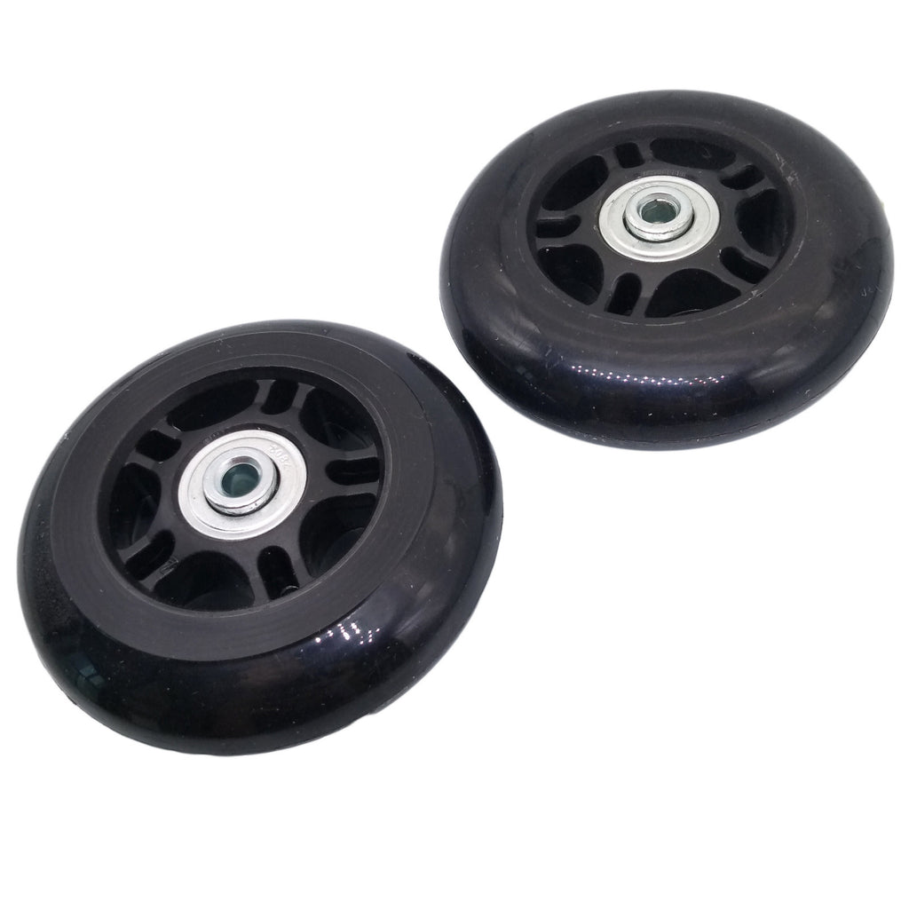 US Stock 2Set OD 84mm Luggage Suitcase Replacement Wheels Axles Repair Wrench