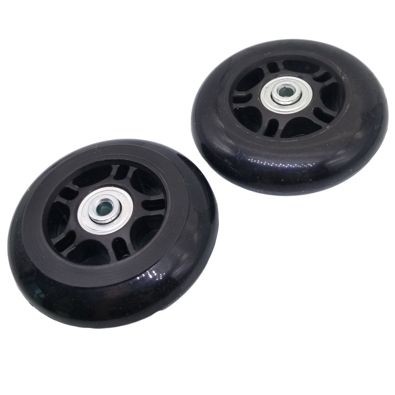 US Stock 2Set OD 84mm Luggage Suitcase Replacement Wheels Axles Repair Wrench