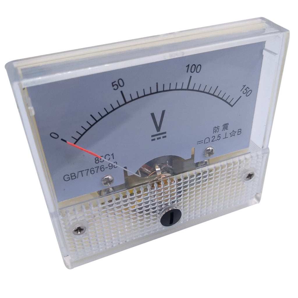 US Stock Analog Panel Volt Voltage Meter Voltmeter Gauge 85C1 0-150V DC