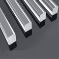 Square 24pcs Clear Acrylic Plexiglass Rod Bar 3 ±10% x 3mm ±10% 250mm Long