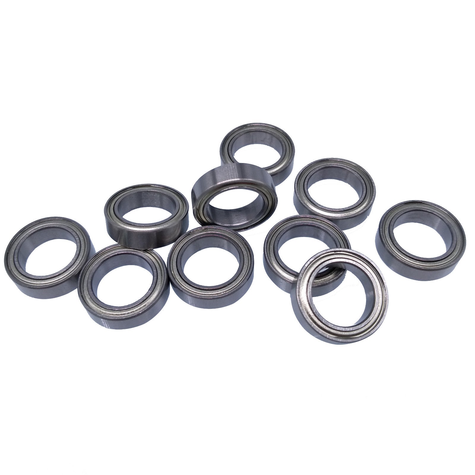 US Stock 10pcs 6700ZZ Deep Groove Metal Double Shielded Ball Bearing 10x15x4mm