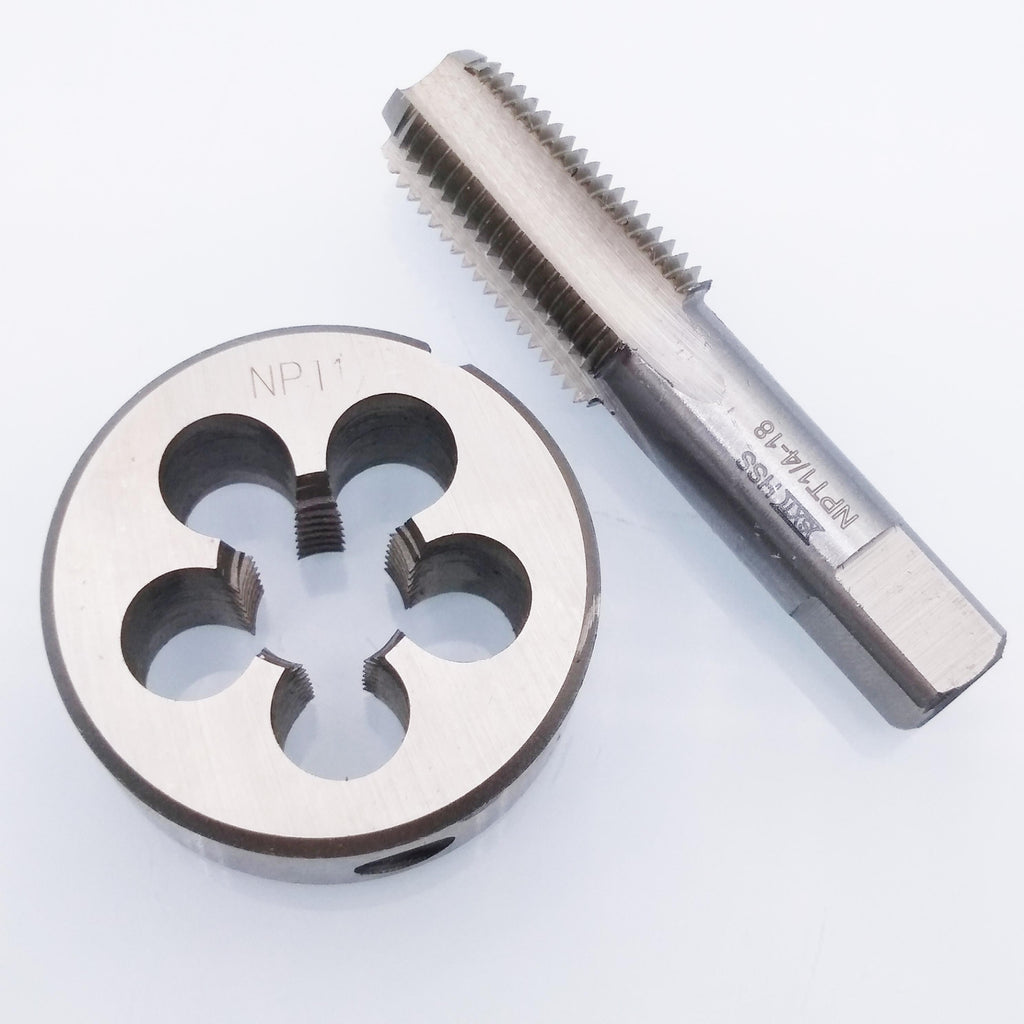 US Stock HSS 1/4-18 NPT Tap & 1/4-18 NPT Die Right Hand