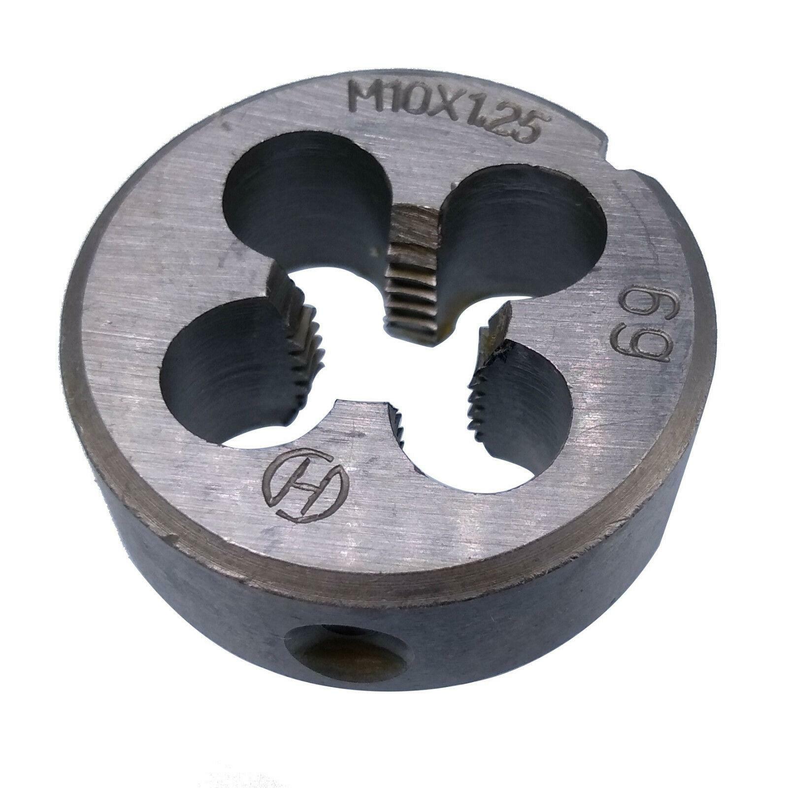 HSS M10 x 1.25mm Taper & Plug Tap & Die Metric Thread Right Hand US Stock