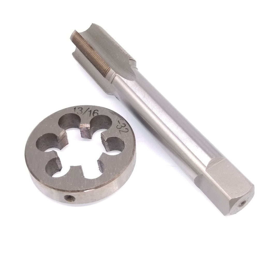 US Stock HSS 13/16-32 UN Tap & 13/16-32 UN Die Right Hand