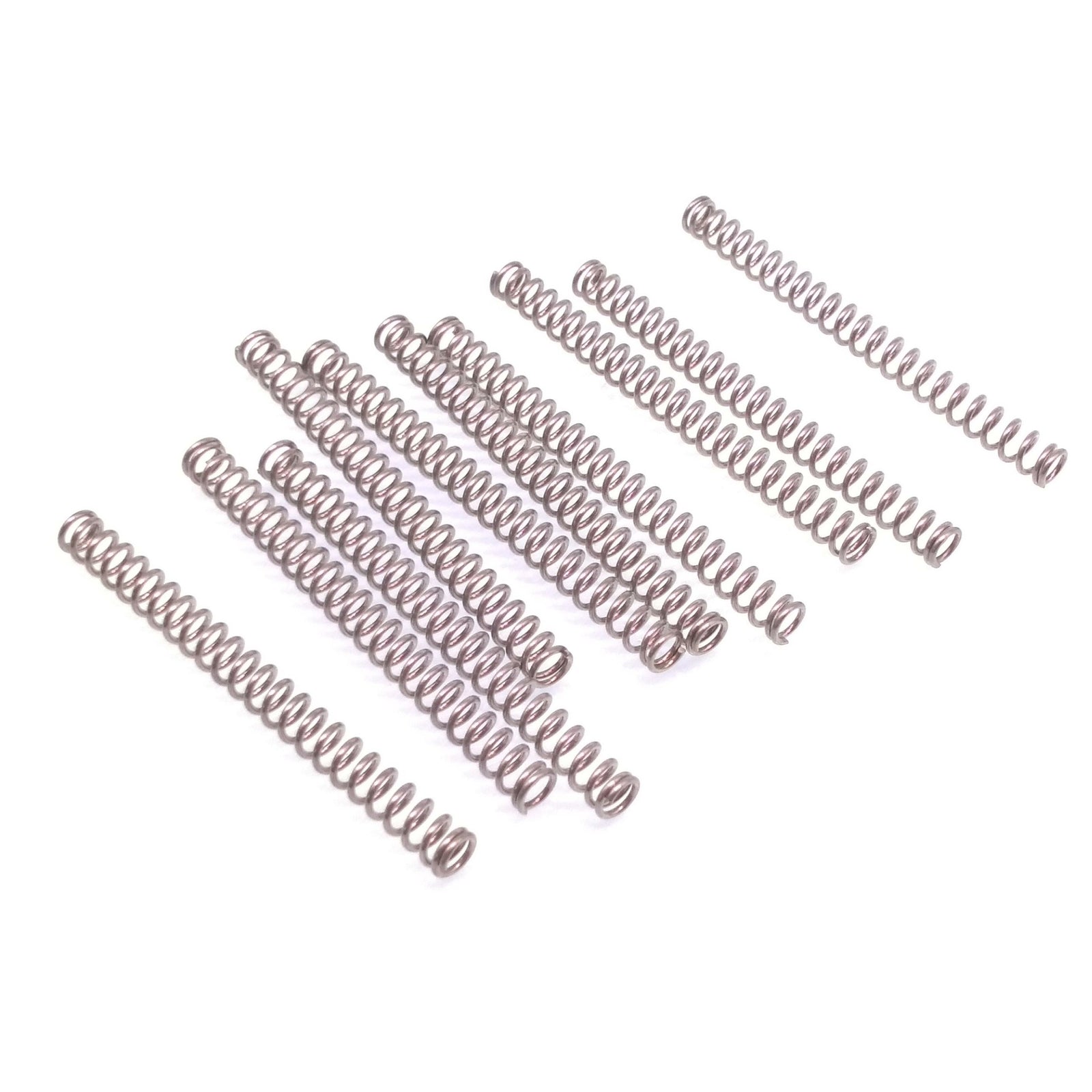 10x 0.6mm Wire Dia Stainless Steel Compression Spring Pressure OD 4mm Length 40