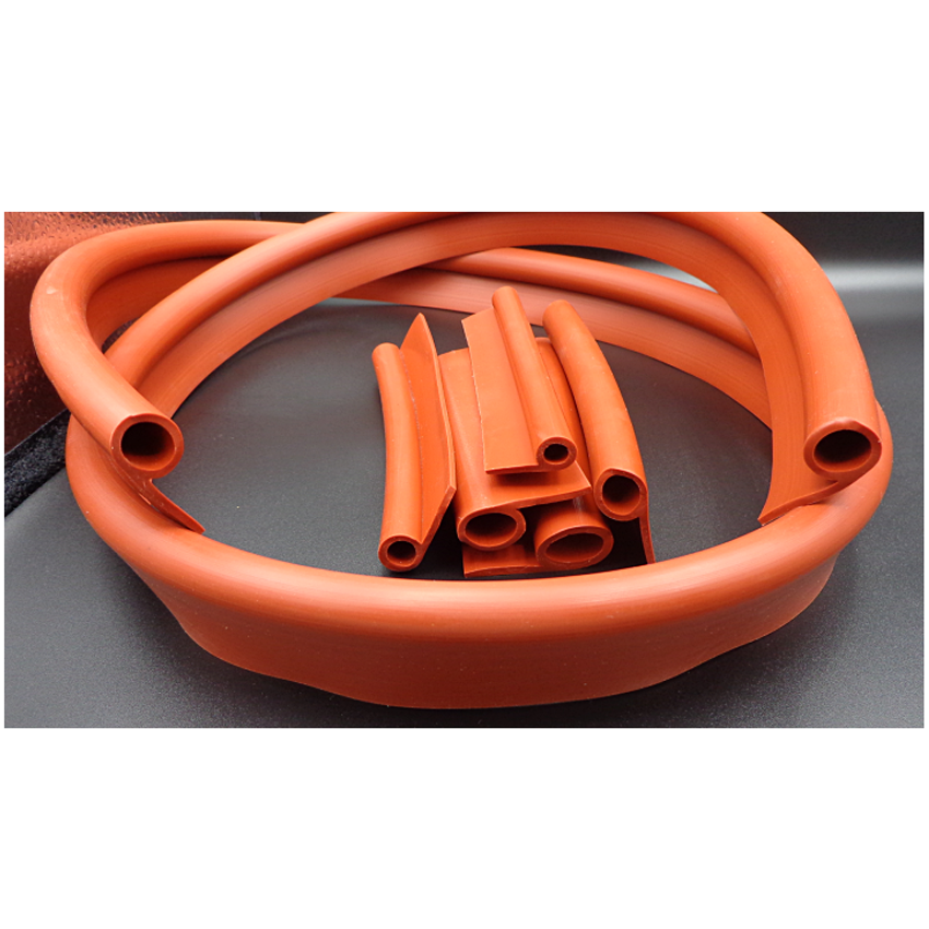 Silicone Rubber P Profile Gaskets Seal Tape Strip Replace 6x10x24mm Length 5m