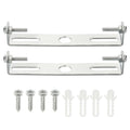 2 set Ceiling Light Plate 100x18x17mm Light Fixture Chandelier Mounting Bracket
