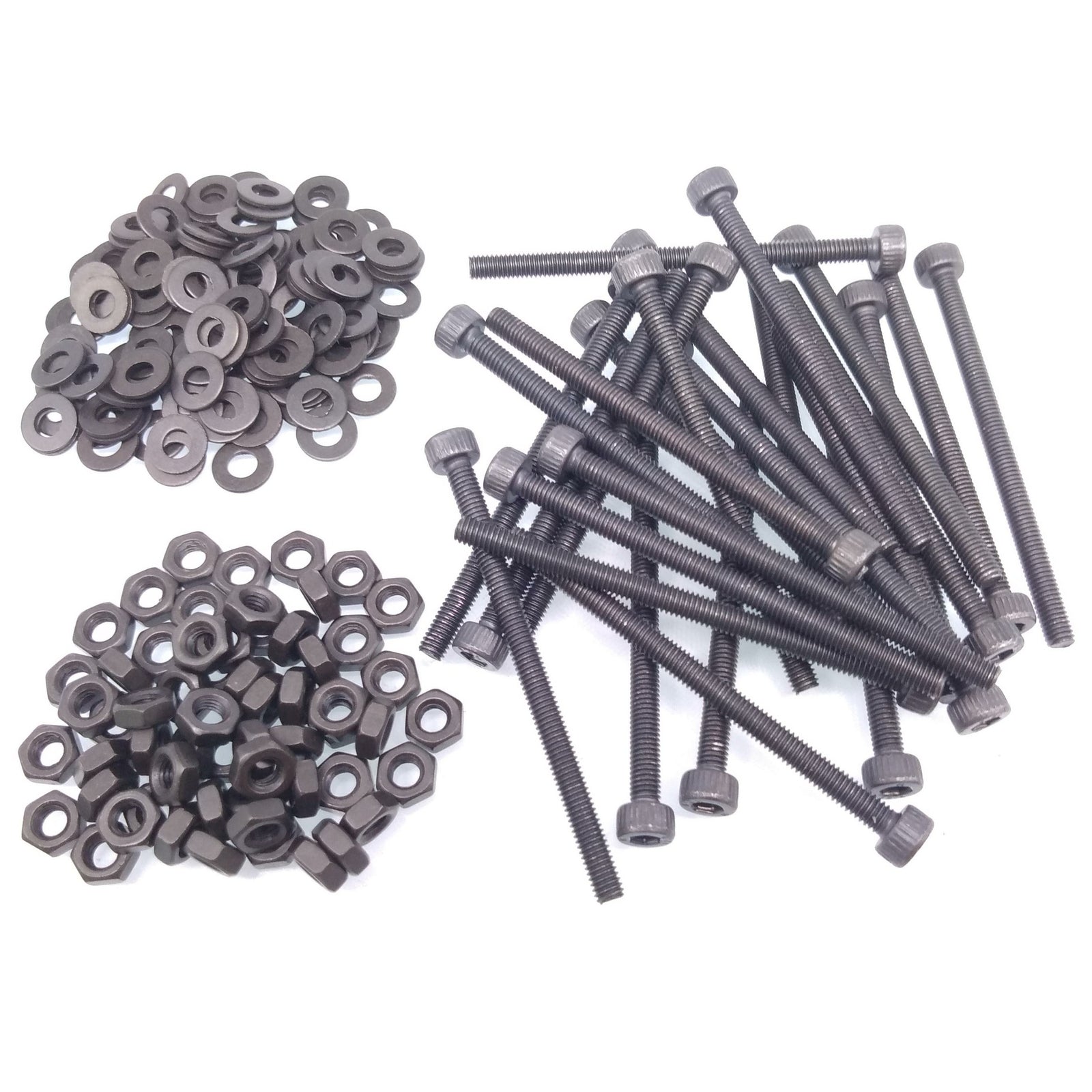 100x M3 x 40mm Socket Head Cap Screws Alloy Steel Allen Socket Drive Nuts Washer