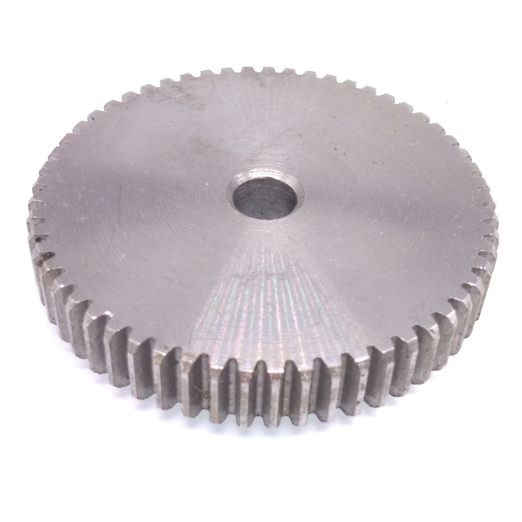 1pc 1 Mod 60T Spur Gear 45# Steel Motor Pinion Gear Thickness 10mm