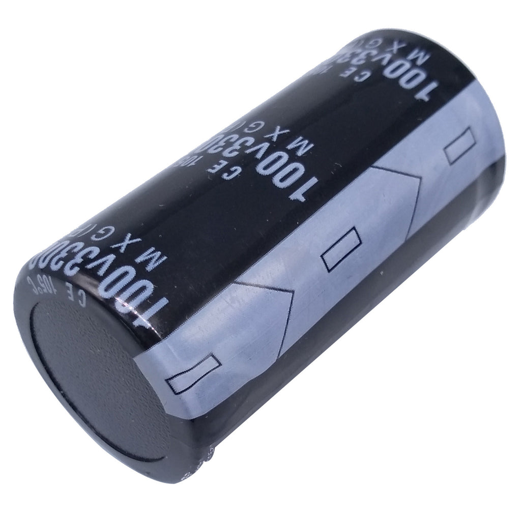 US Stock 2pcs Electrolytic Capacitors 3300uF 3300mfd 100V +105℃ Radial 25 x 50mm