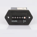 US Stock SYS-1 DC10-80V 6 Digital Display Hour Meter Sealed Counter Gauge Truck