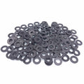 1000pcs Black Plastic Nylon Flat Spacer Washer Insulation Gasket M10 x 20 x 2mm