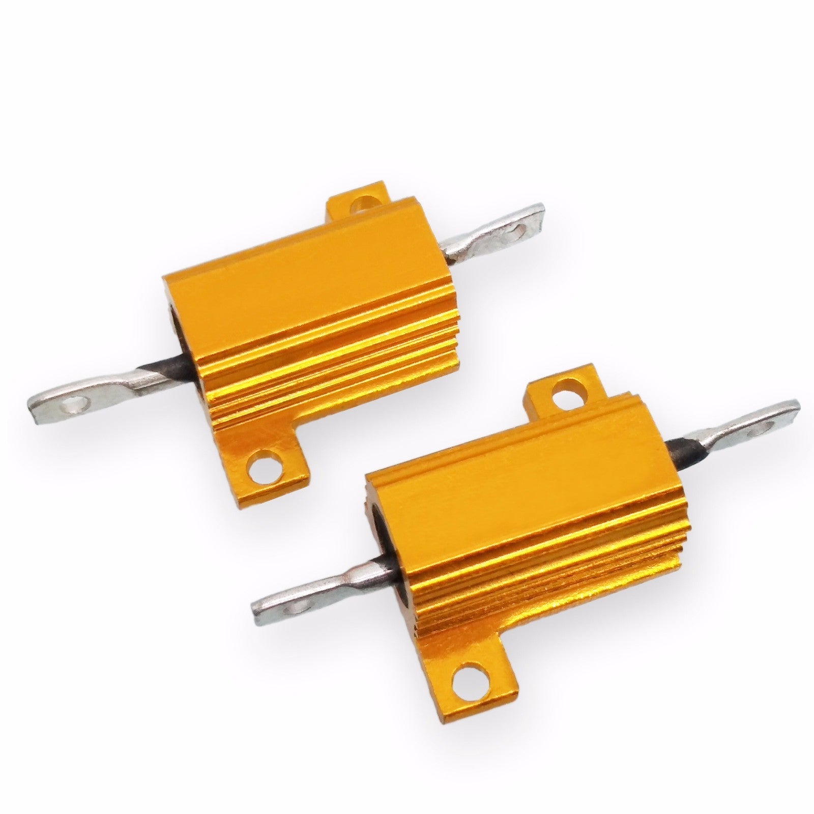 US Stock 5pcs 1.5 ohm 1R5 10W Watt Aluminum Housed Metal Case Wirewound Resistor