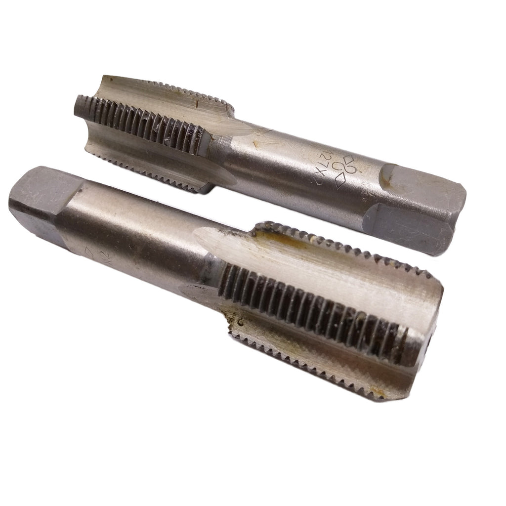 US Stock HSS 27mm x 2 Metric Taper & Plug Tap Right Hand Thread M27 x 2mm Pitch