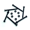 US Stock 50x M3 x 35mm Alloy Steel Hexagon Socket Button Head Screw ISO7380 Nuts