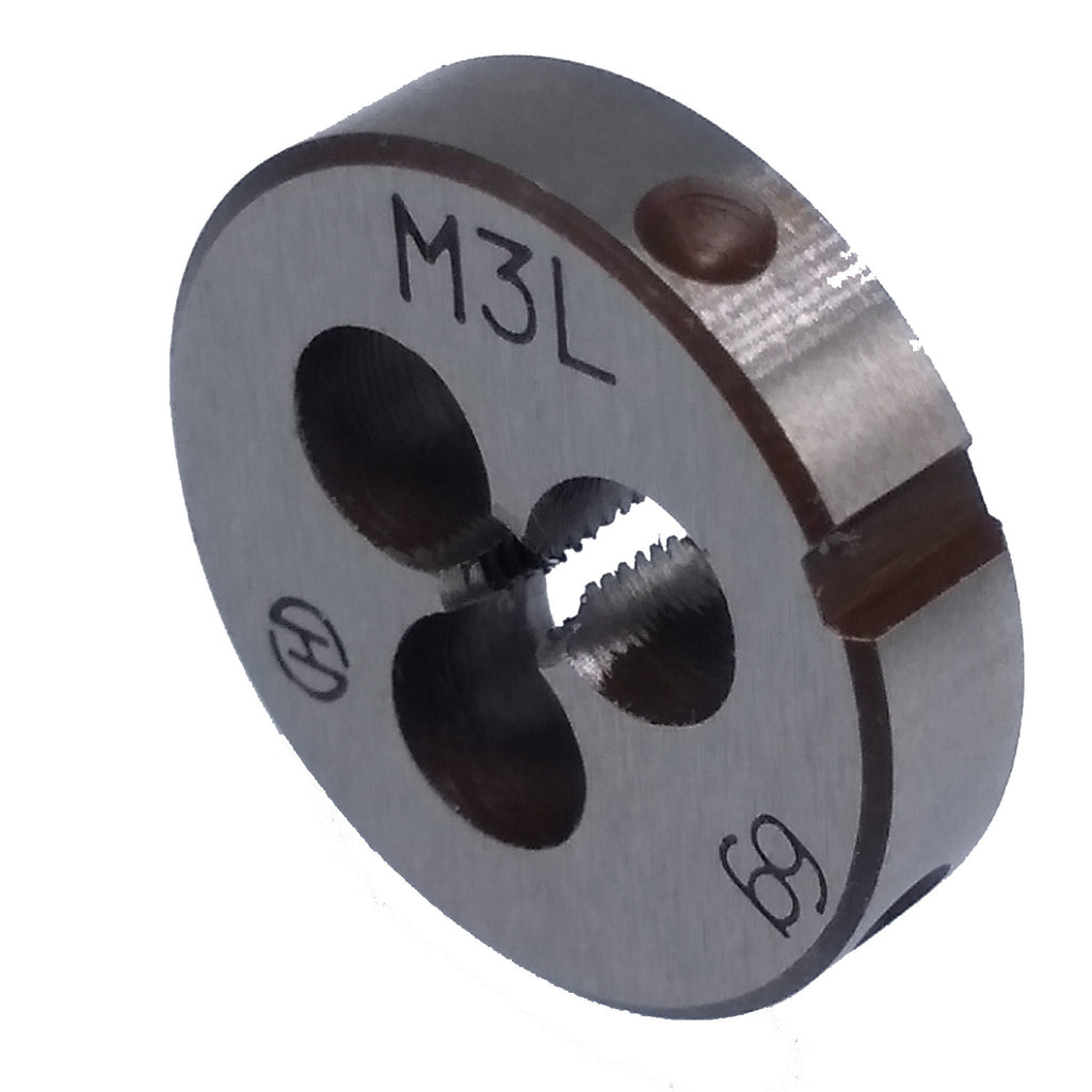 US Stock New HSS 3mm x 0.5 Metric Die Left Hand Thread M3 x 0.5mm Pitch