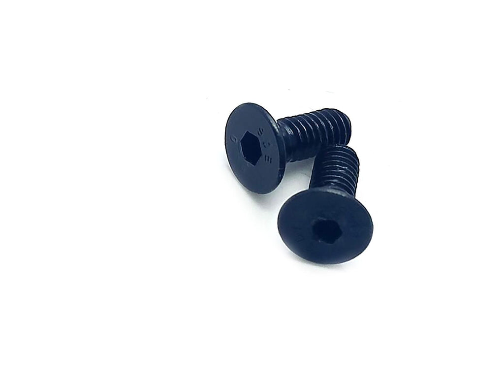 US Stock 50x M4 x 10mm Grade 10.9 Flat Countersunk Hex Socket Bolts Screws Black