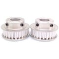 2pcs XL 25T Timing Belt Pulley Synchronous Wheel 15mm Bore For 10mm Width Belt
