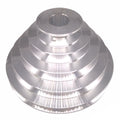 24mm Bore 5 Step A Type V-Belt Pagoda Pulley Belt Outter Dia 54-150mm