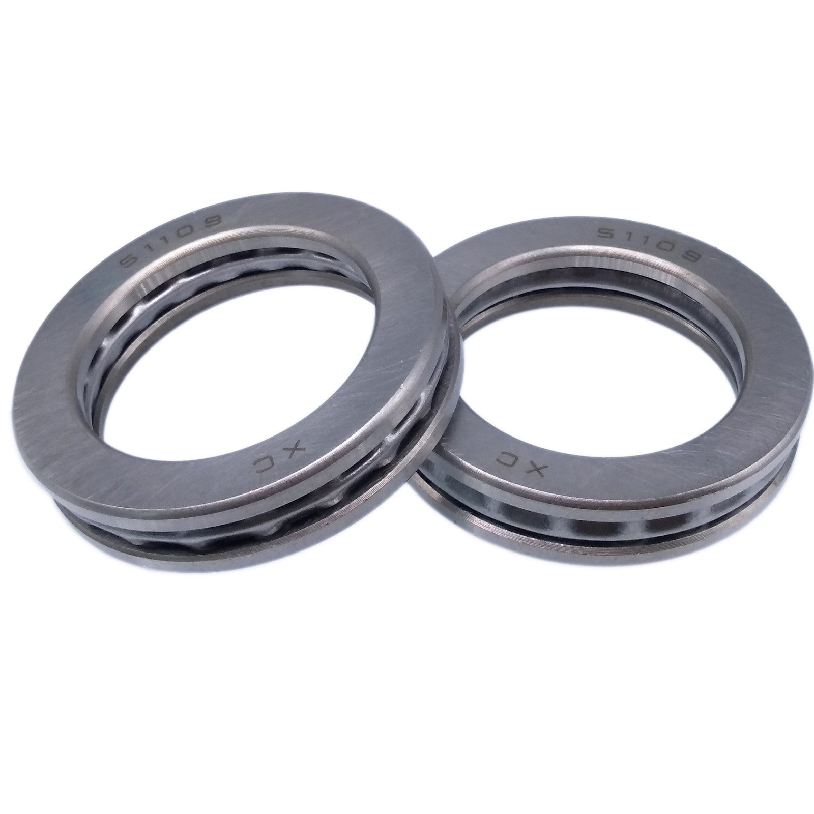 US Stock 2pcs 45 x 65 x 14mm 51109 Single Direction Thrust Axial Ball Bearings