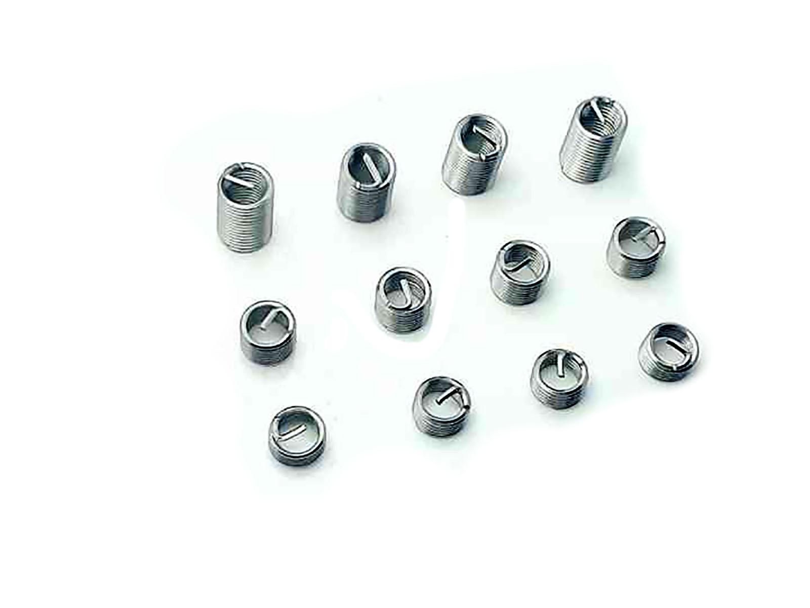 US Stock Thread Repair Tool Kit M7 x 1 Drill Tap Extraction Removal & 12 Inserts