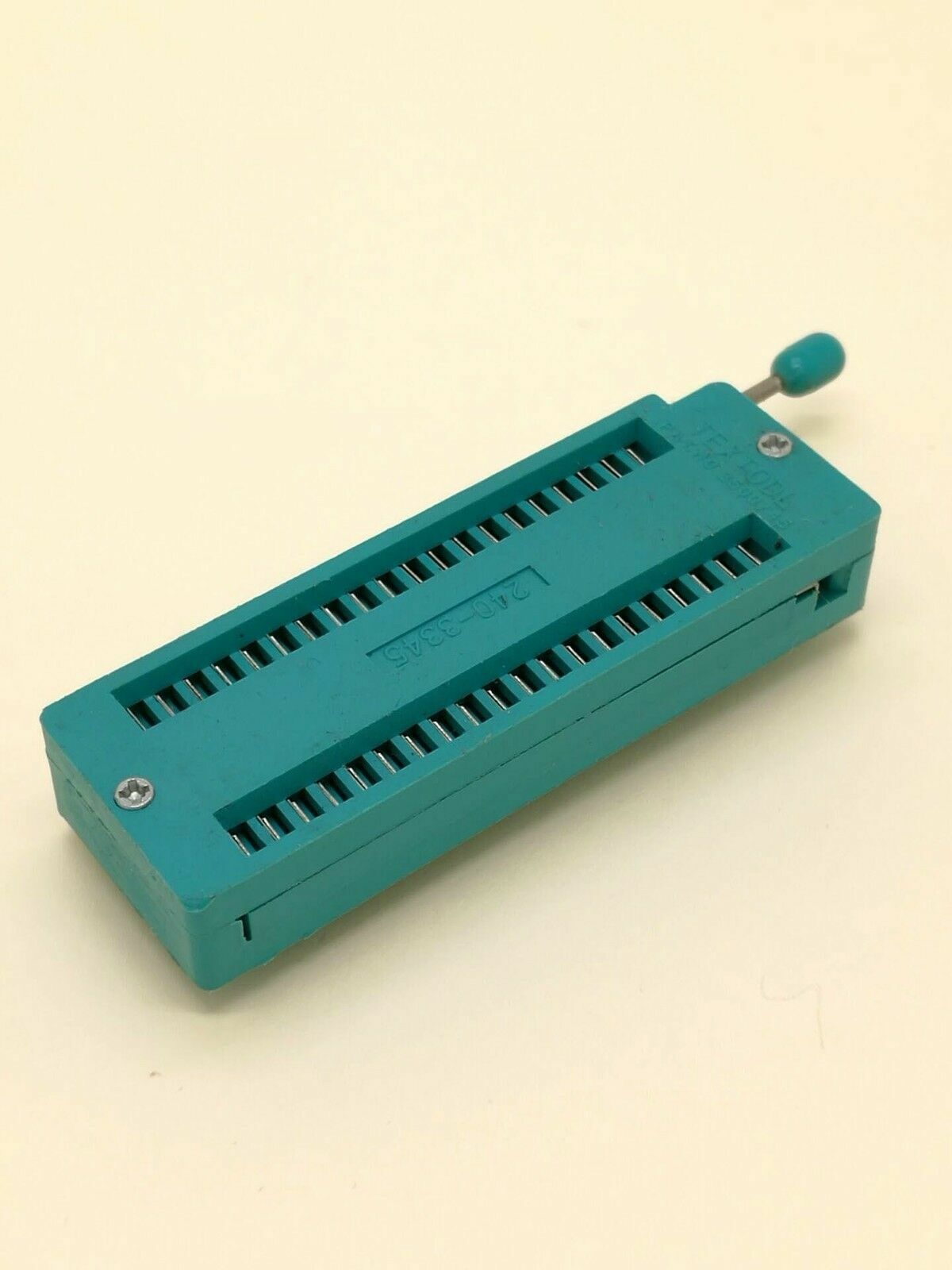 AU Stock 2x 40 Pin 2.54mm ZIF ZIP IC Test DIP Board Socket Universal 240-3345