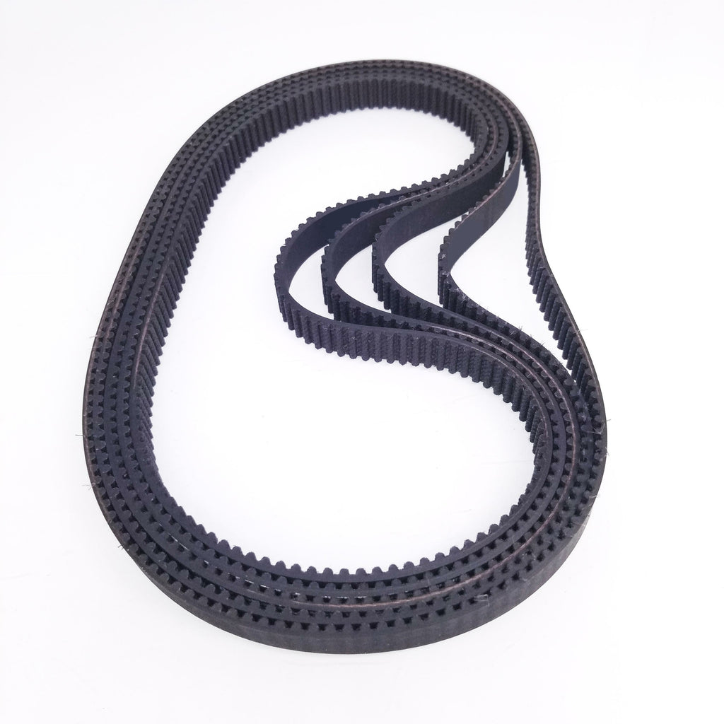 5pcs HTD 3M Closed Timing Belt Rubber Drive Belt 10mm Width 375mm Belt