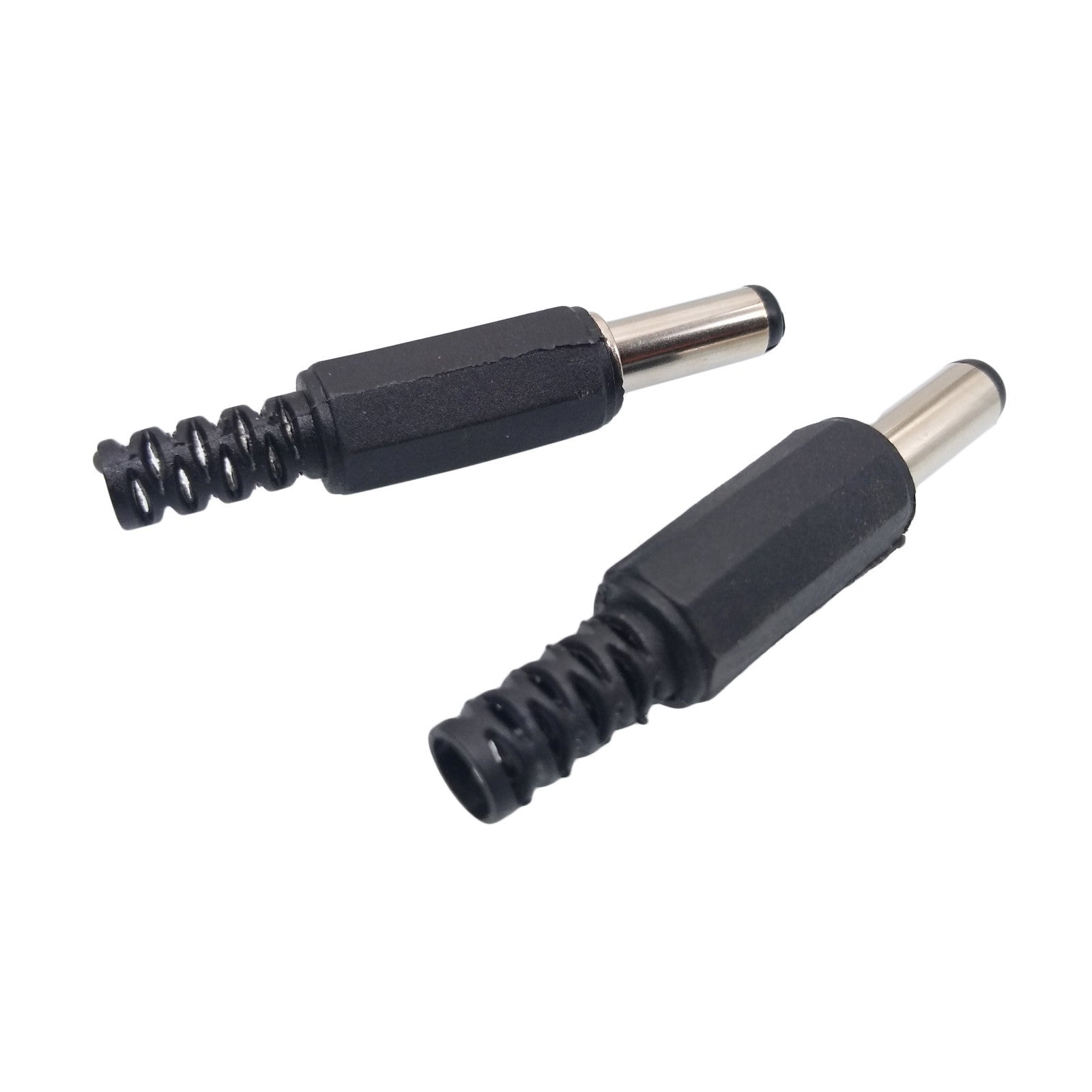US Stock 10pcs 5.5mm x 2.5mm Male Soldered Type DC Power Plug Connector Adapter