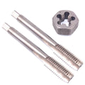 HSS M11 x 1.5mm Taper & Plug Tap & 11x1.5mm Hexagon Die Metric Thread Right Hand