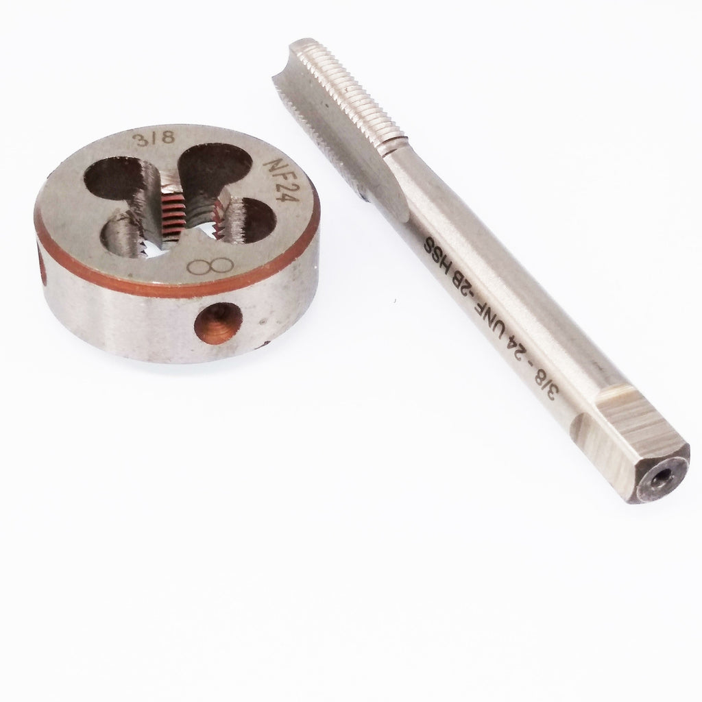 US Stock HSS 3/8-24 UNF Tap & 3/8-24 UNF Die Right Hand