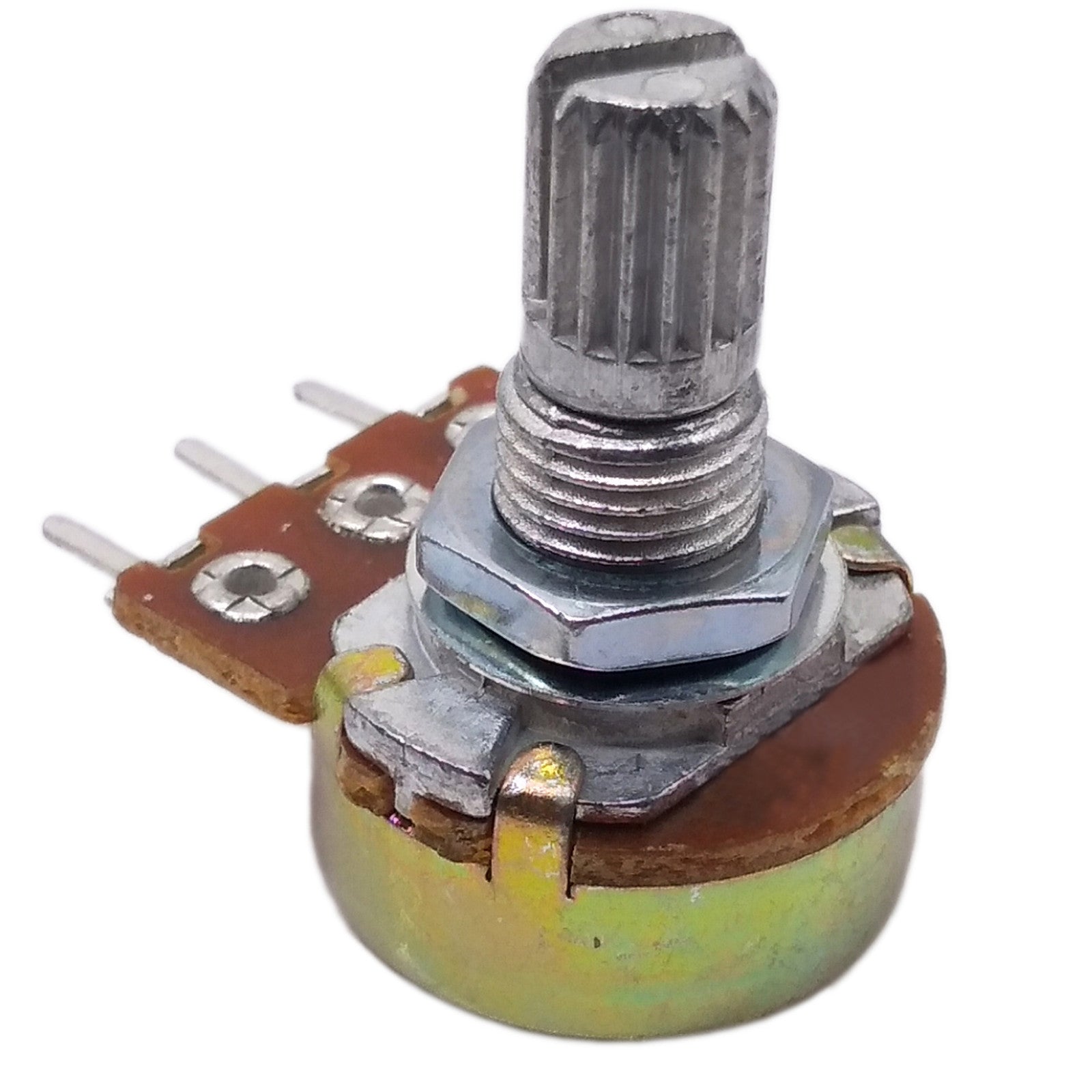 AU Stock10pcs 1M ohm Linear Taper Rotary Potentiometer Panel pot B1M 15mm