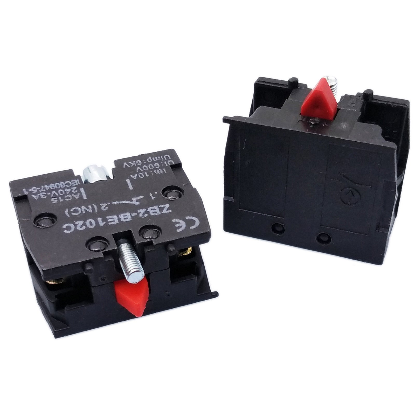 AU Stock 10x ZB2-BE102C NC Contact Block Replaces Tele Replacement For XB2 Model