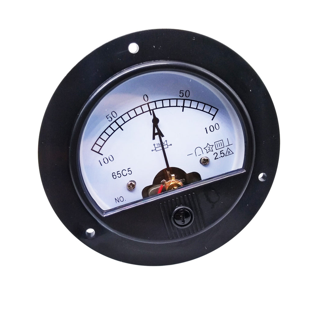 AU Stock  DC -100A ~ +100A Analog AMP Current Needle Panel Meter Ammeter & Shunt