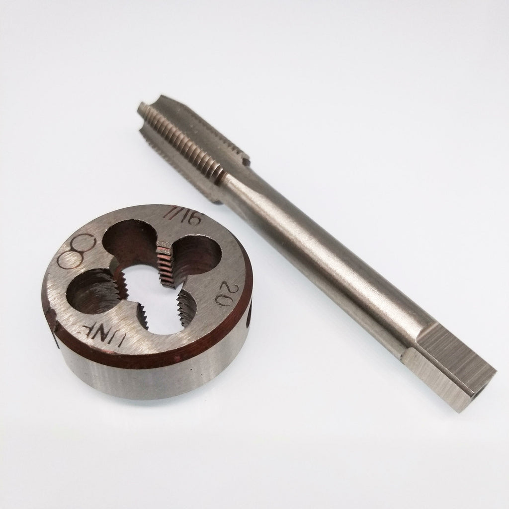 US Stock HSS 7/16-20 Tap & 7/16-20 Die Right Hand