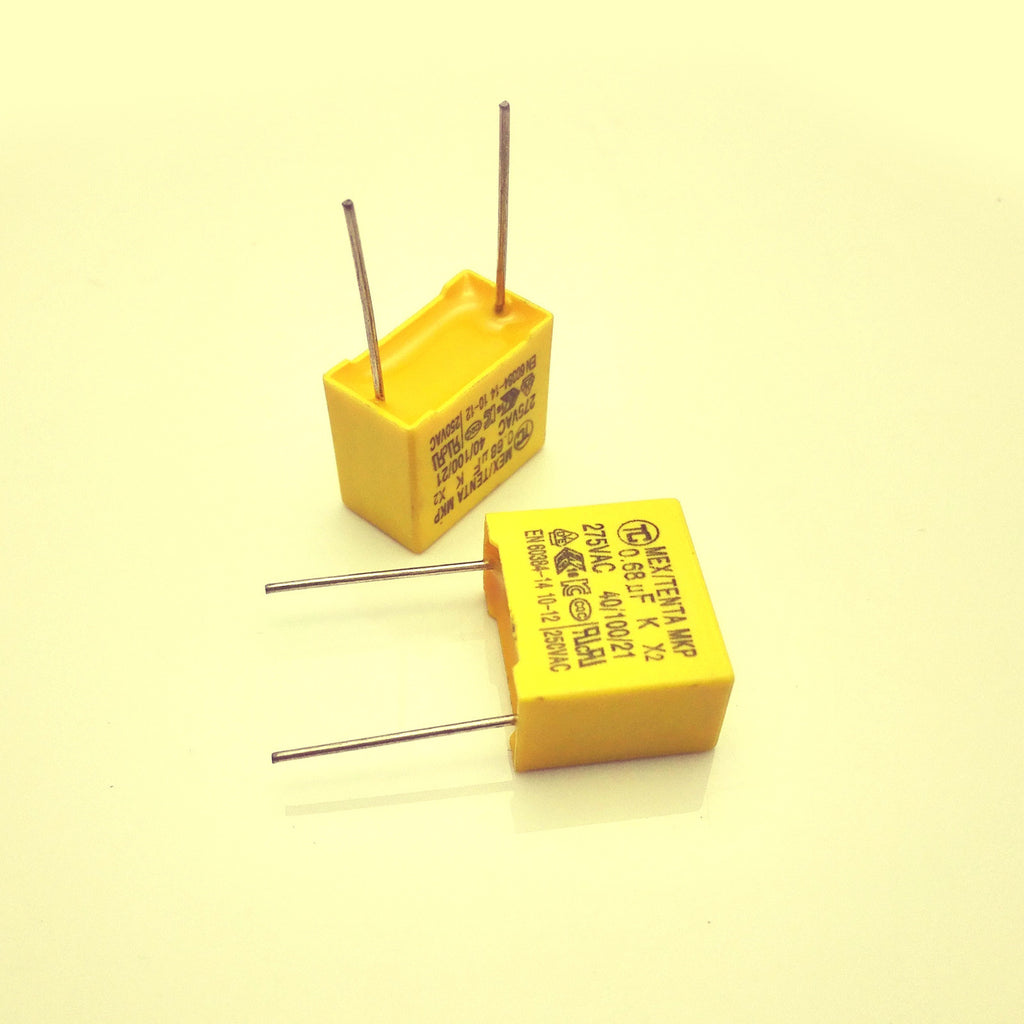 US Stock 10x Polyproplene Safety Capacitor 0.68uF 684K 10% MKP X2 275V Pitch15mm