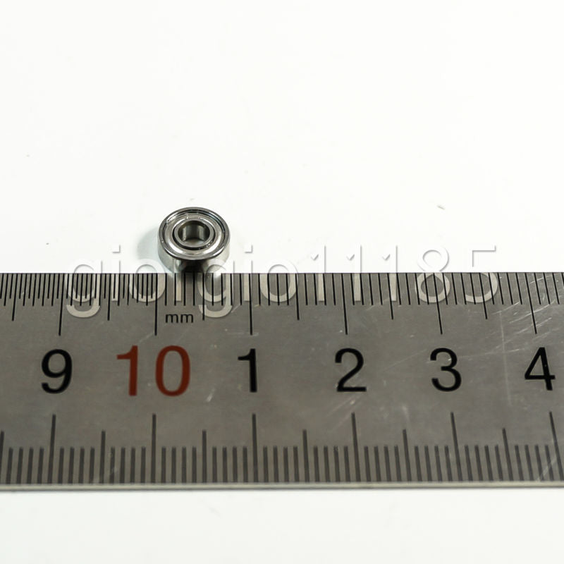 US Stock 10pcs MR83ZZ Mini Metal Double Shielded Ball Bearings 3mm x 8mm x 3mm