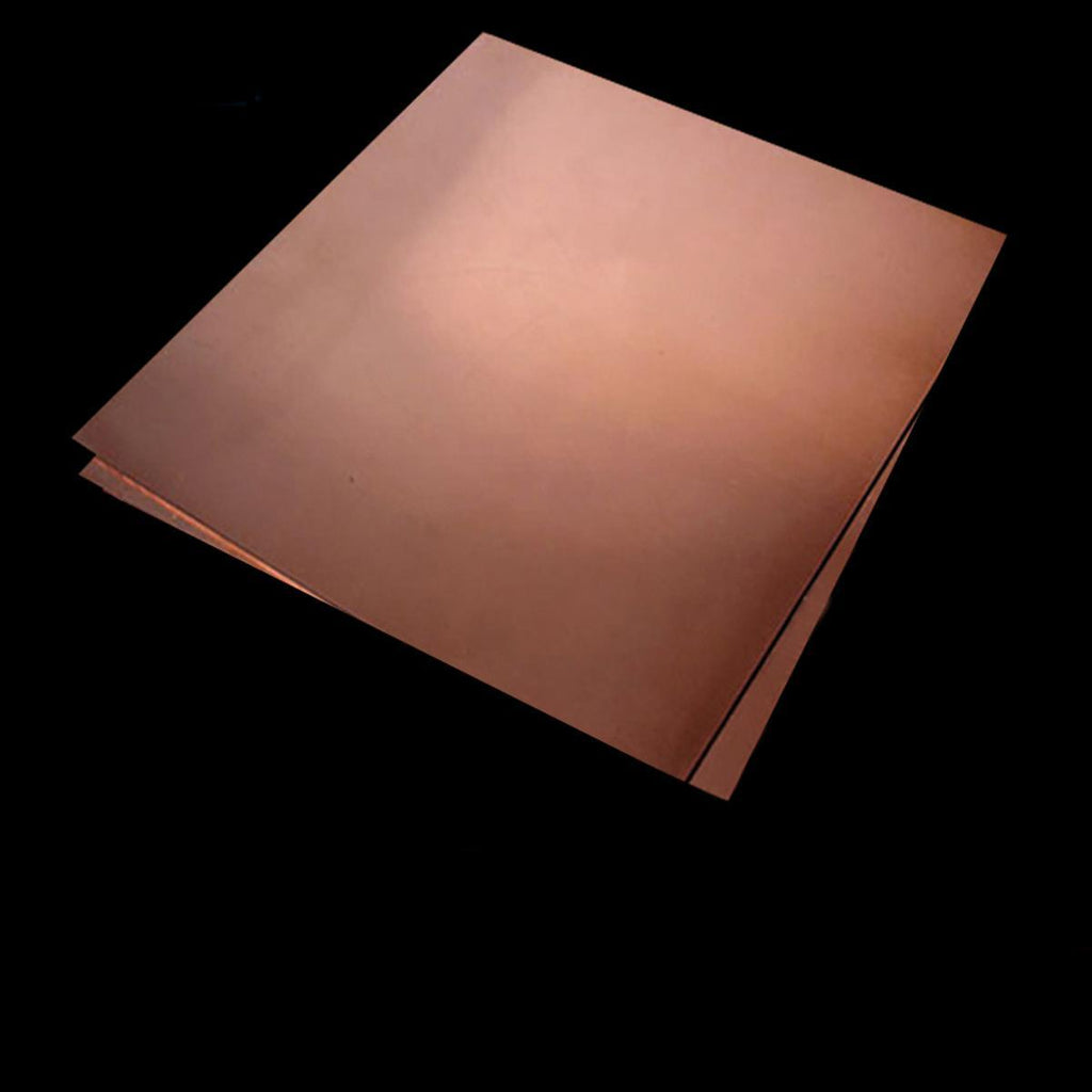US Stock 2mm ±10% x 100mm x 150mm 99.9% Pure Copper Cu Metal Sheet Plate