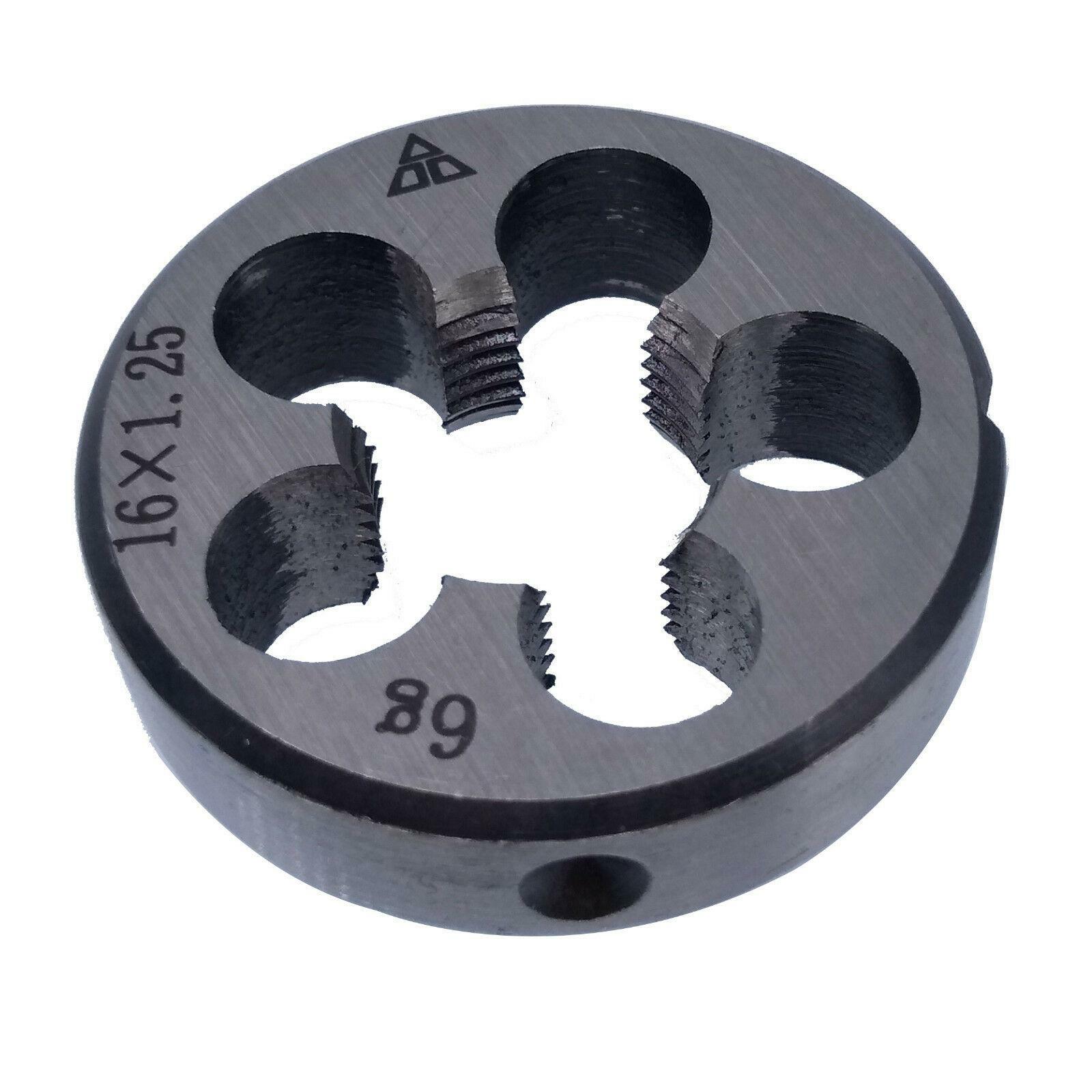 HSS M16 x 1.25mm Taper & Plug Tap & M16 x 1.25mm Die Metric Thread Right Hand