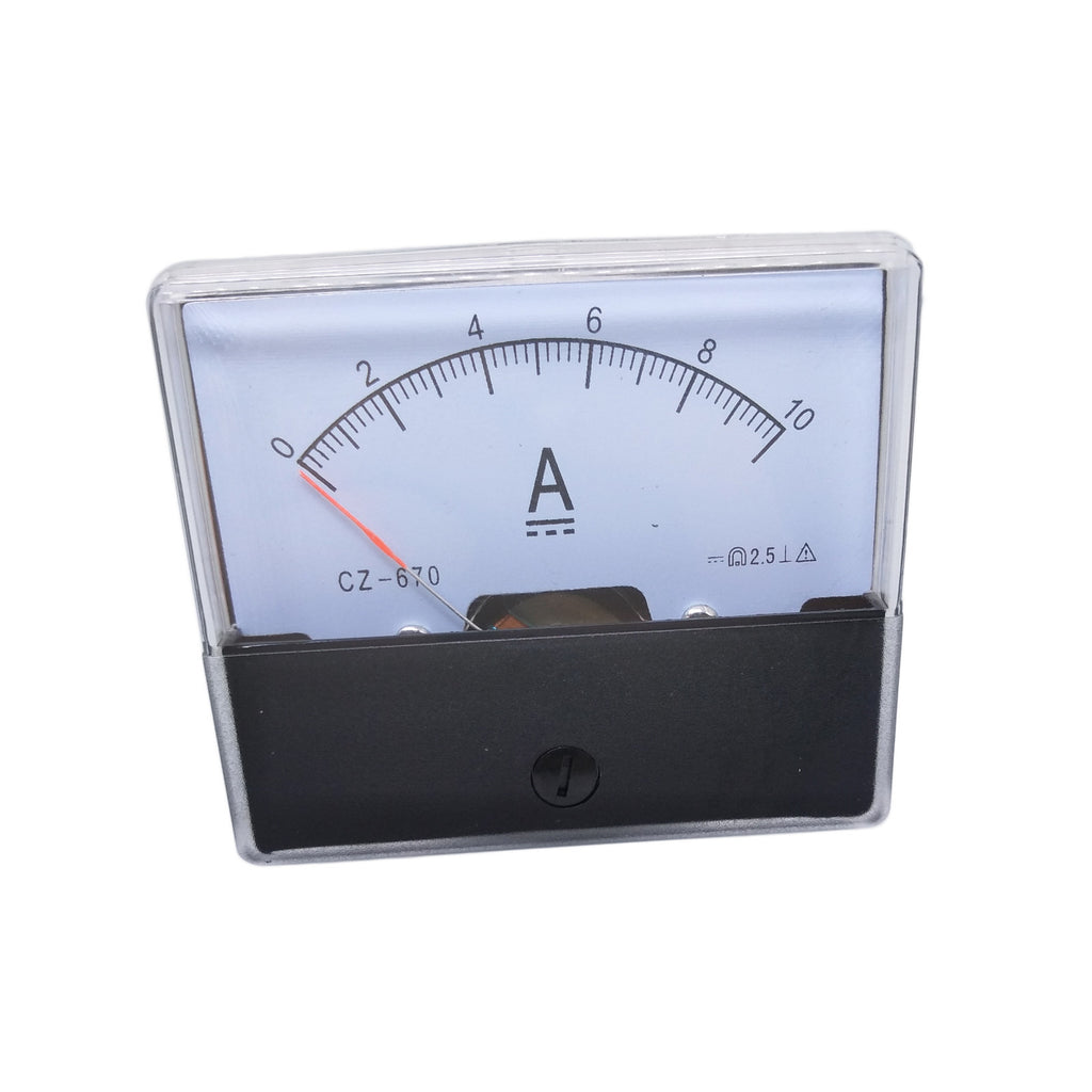 AU Stock Analog Panel AMP Current Ammeter Meter Gauge DH-670 0-10A DC