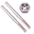 HSS M7 x 1mm Taper & Plug Tap & M7x1mm Hexagon Die Metric Thread Right Hand Set