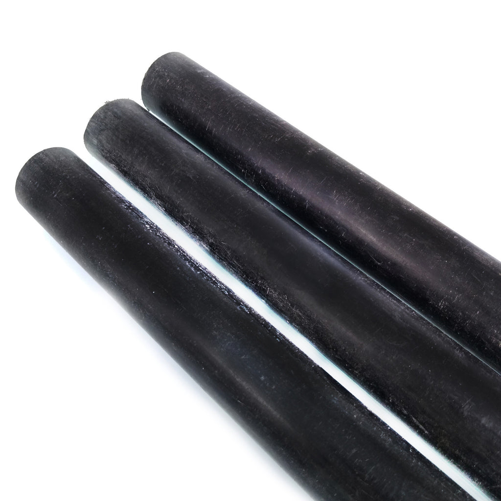 AU Stock 3pcs 27mm ±2% Dia 13" Long PA6 Nylon Round Rod Stick Bar Stock Black