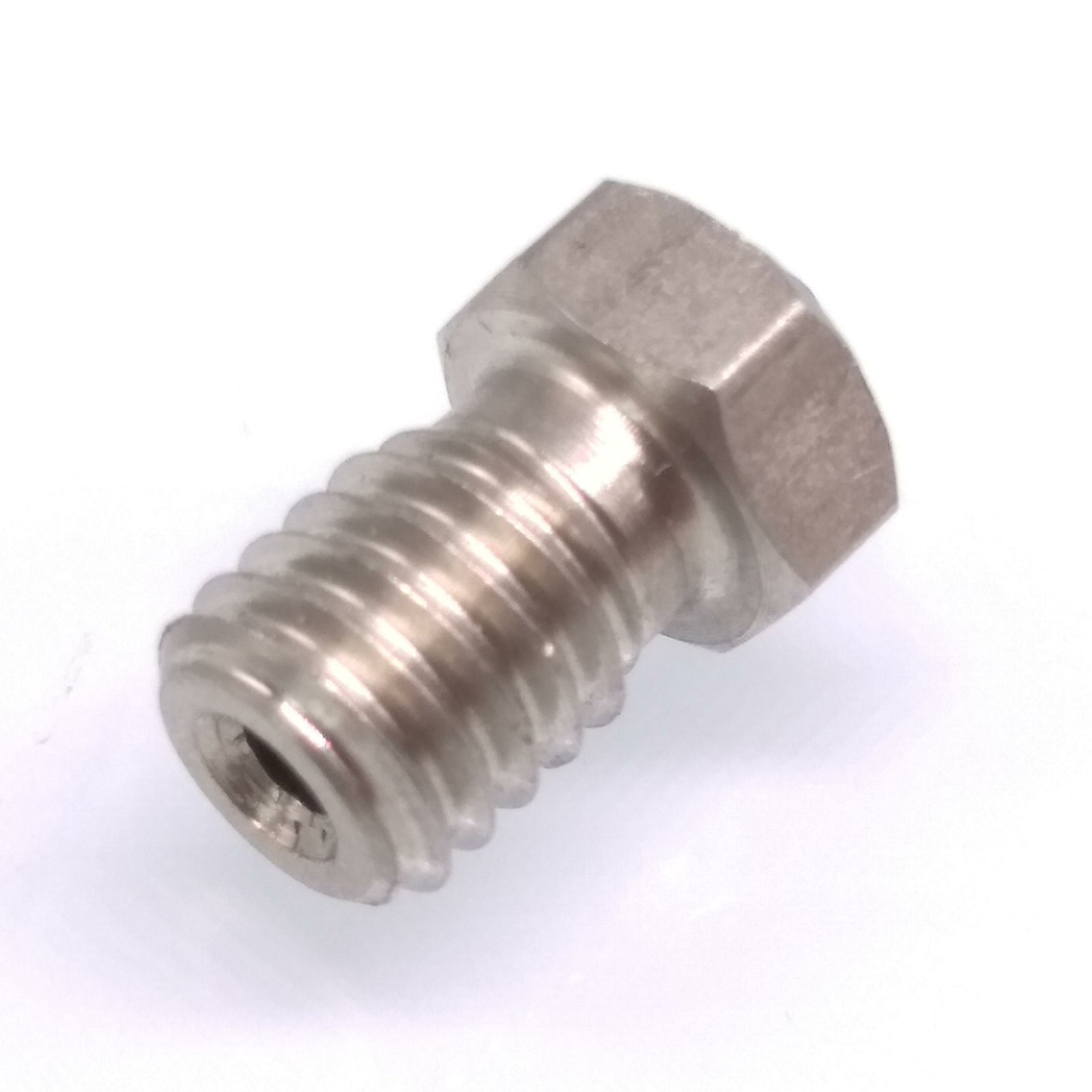 5pcs 3D Printer Extruder Stainless Steel Nozzle 0.6mm M6 Thread 1.75mm For E3D
