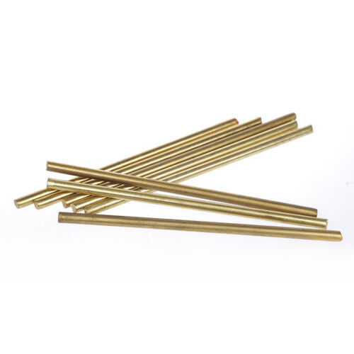 1pc 3mm ±10% Dia. 200mm Long H62 Brass Bar Round Rod Cylinder