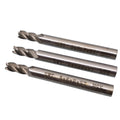 US Stock 3pcs 5mm Four 4 Flute HSS & Aluminium End Mill Cutter CNC Bit