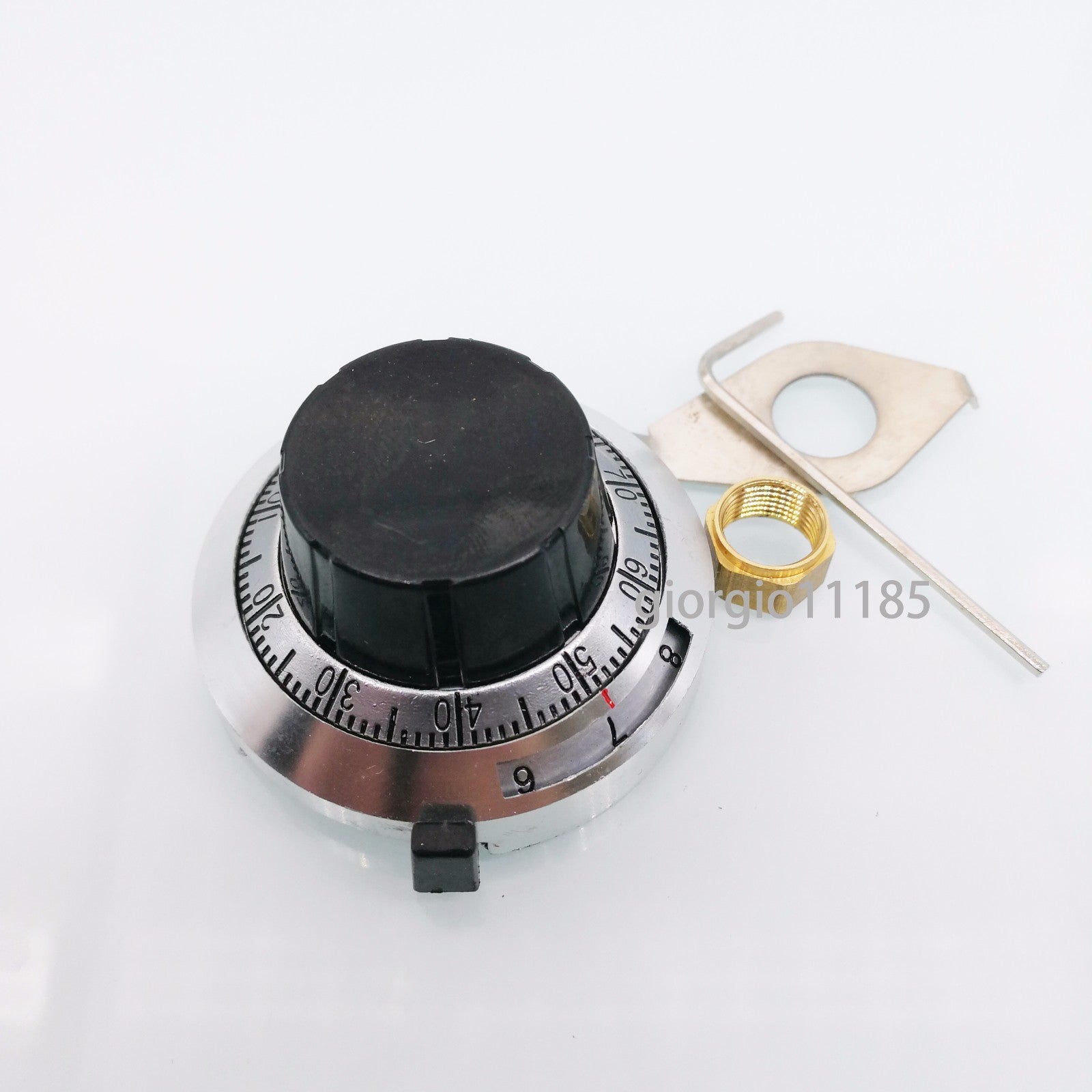 US Stock 46mm B2 Dial Multi-Turn Potentiometer Knob Cap Switch
