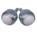 US Stock 2pcs Dia 3/4'' Nylon Ball Stud Transfer Bearing Unit Conveyor Roller M6