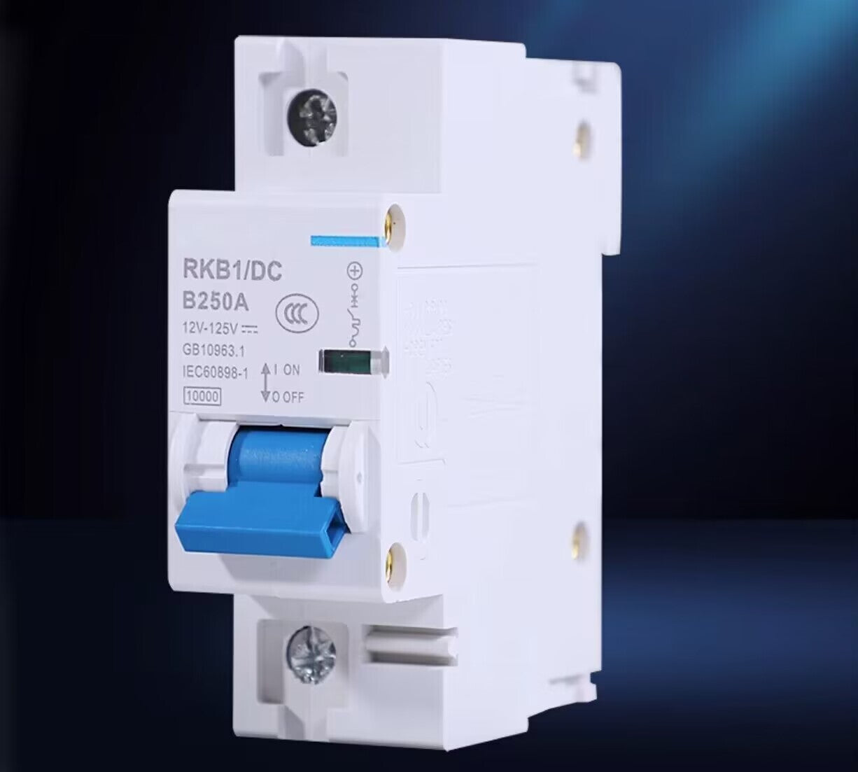 1 Pole MCB 63A Circuit Breaker Disconnector Type C 6kA NXB-63