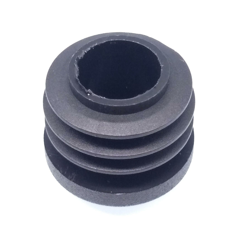 50pcs Round Plastic Black Blanking End Cap Caps Tube Pipe Inserts Plug Bung 20mm