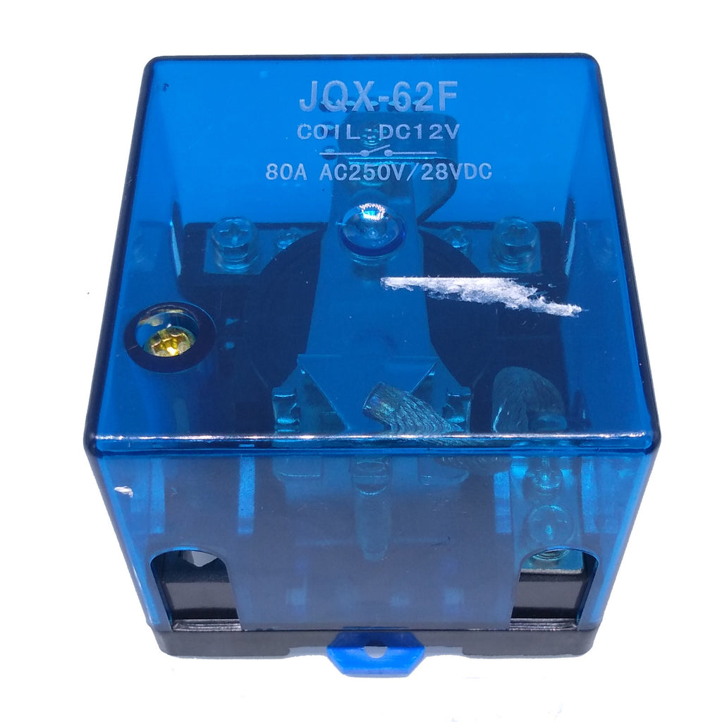 JQX-62F 80A 12V Coil High Power Relay 12V DC