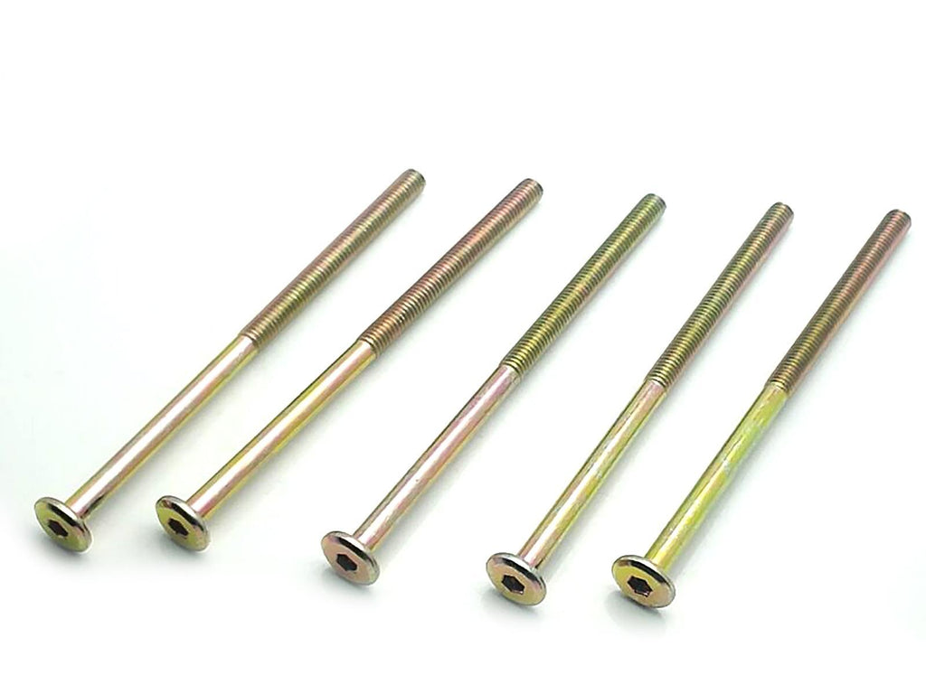 US Stock 10x M6x110mm Furniture SHCS Flat Round Socket Head Cap Screw Allen Bolt